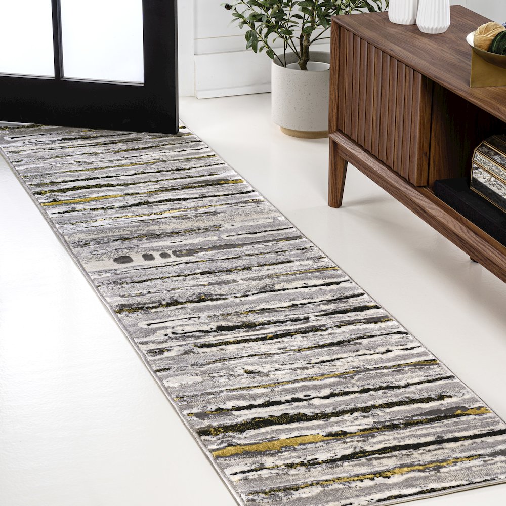 Batten Modern Stripe Area Rug. Picture 2