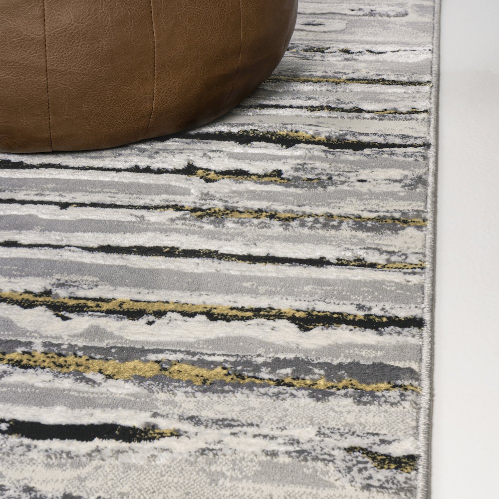 Batten Modern Stripe Area Rug. Picture 5
