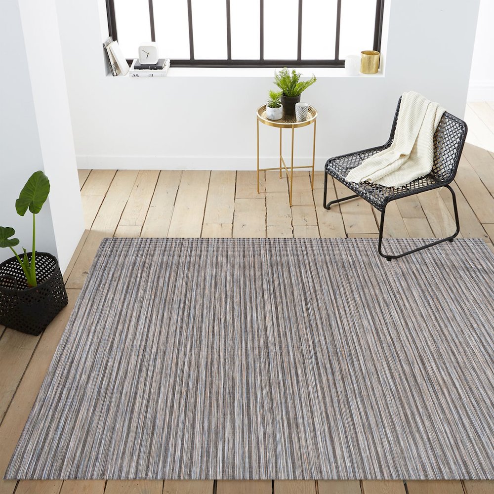 Finn Modern Farmhouse Pinstripe Area Rug. Picture 17