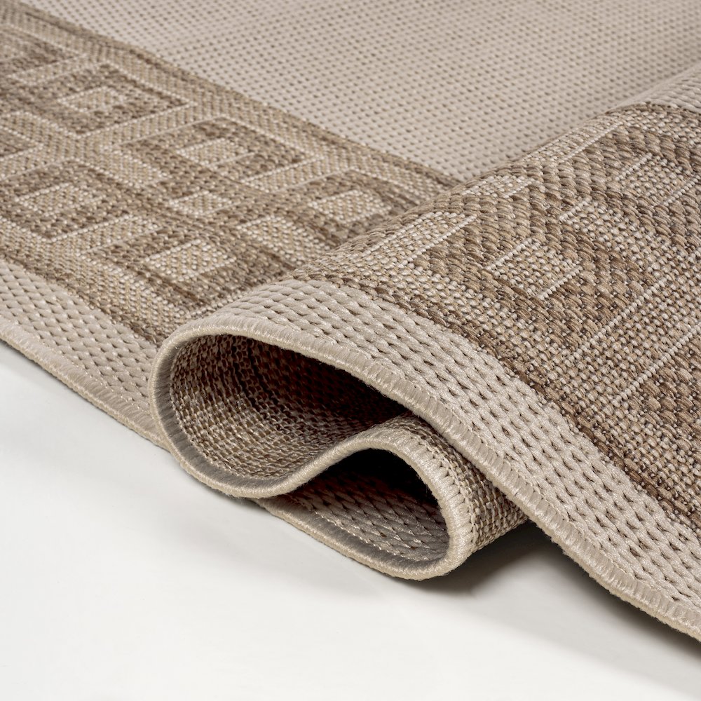 Athena Classic Geometric Border Indoor/Outdoor Area Rug. Picture 5