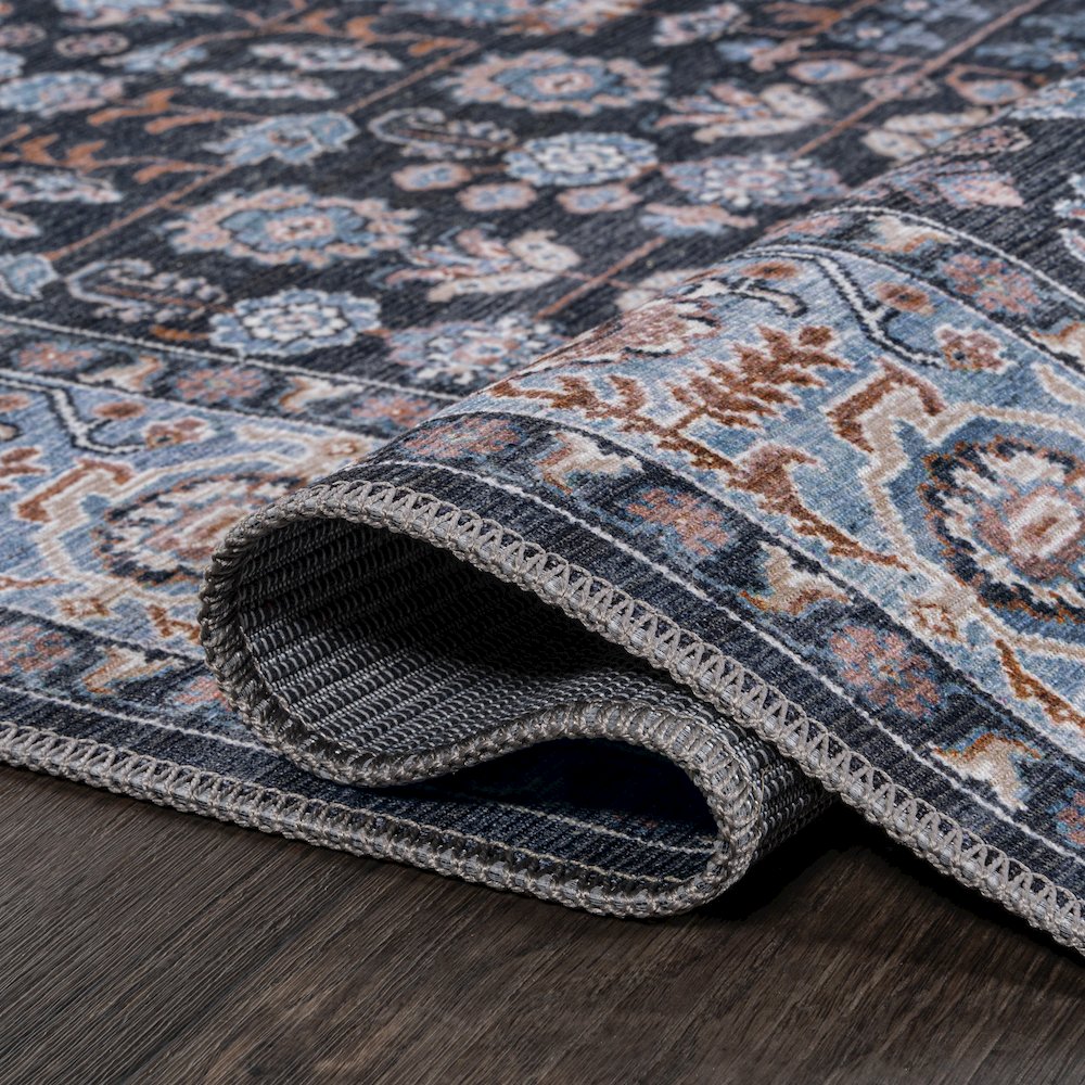 Kemer All-Over Persian Machine-Washable Area Rug. Picture 7