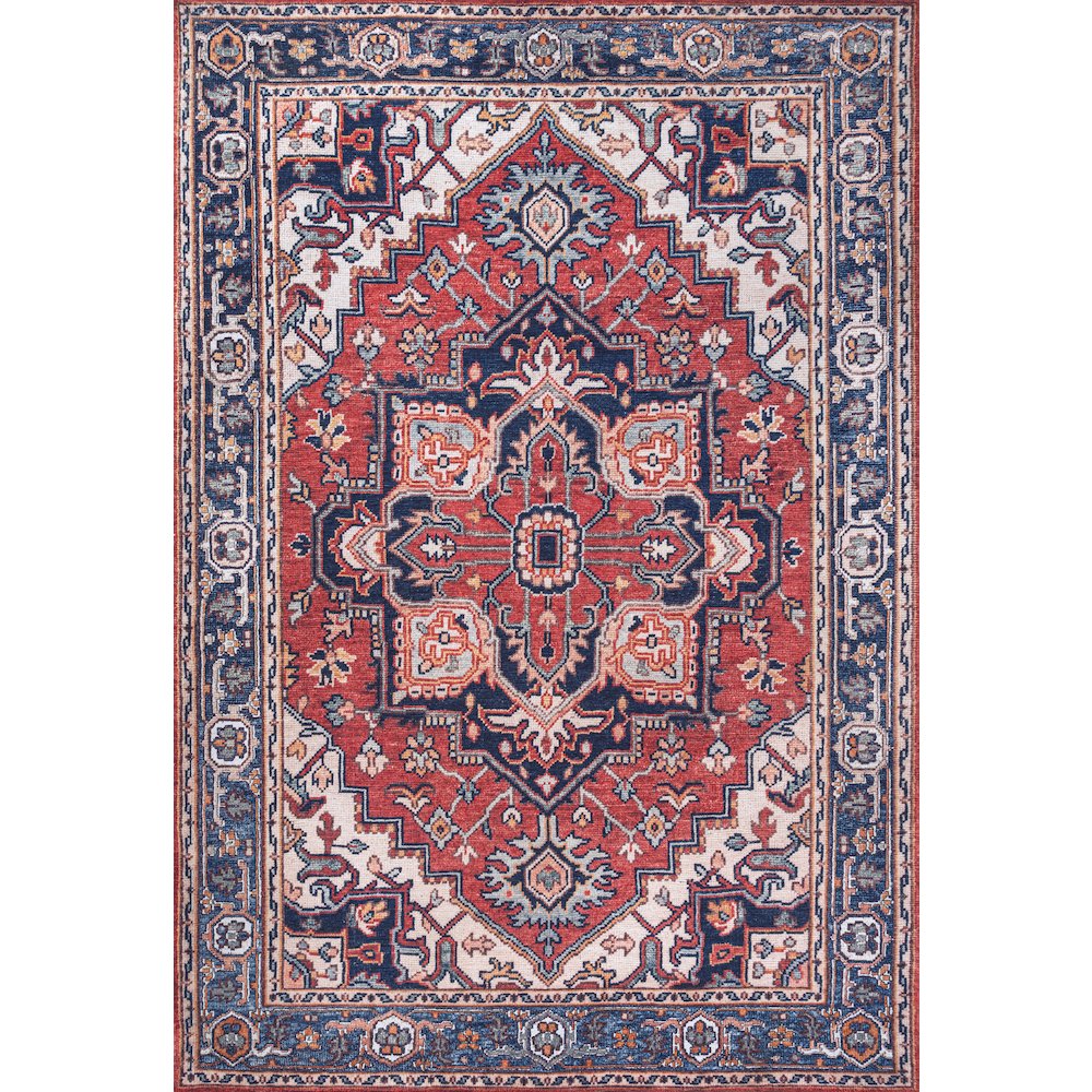 Cirali Ornate Large Medallion Washable Indoor/Outdoor Area Rug. Picture 1