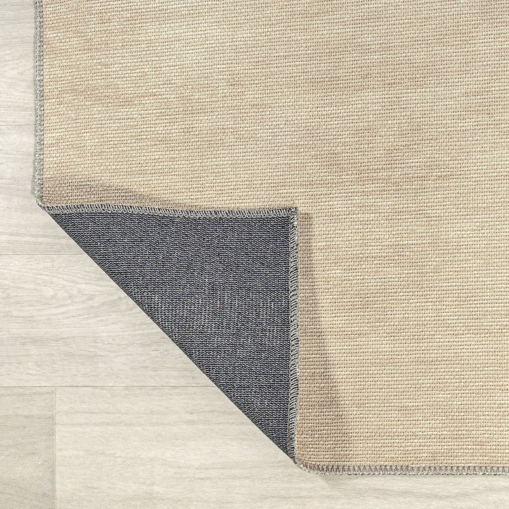 Cirkel Minimalist Geometric Dot Machine Washable Area Rug. Picture 6