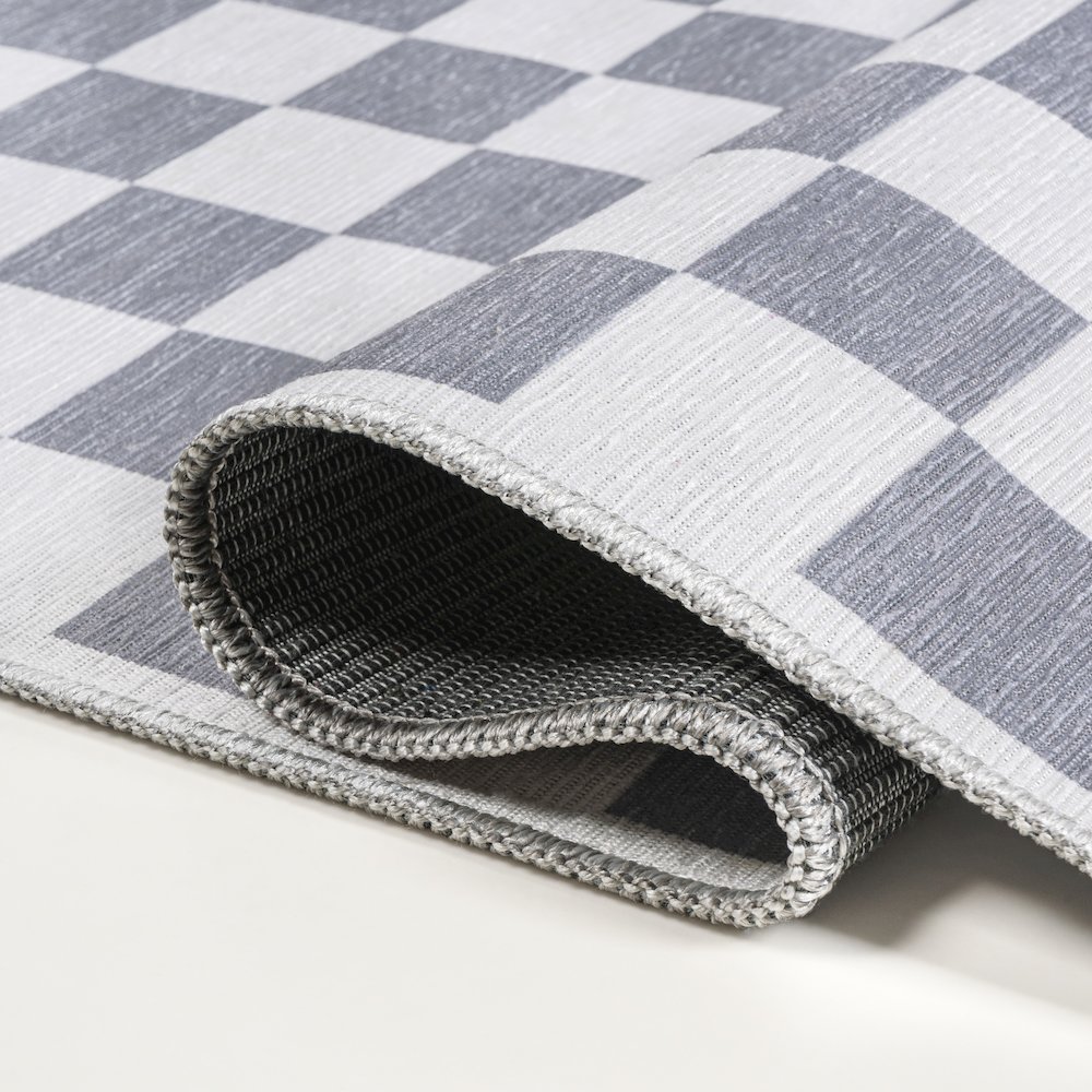 Sloane Classic 2-Stripe Border Washable Area Rug. Picture 4