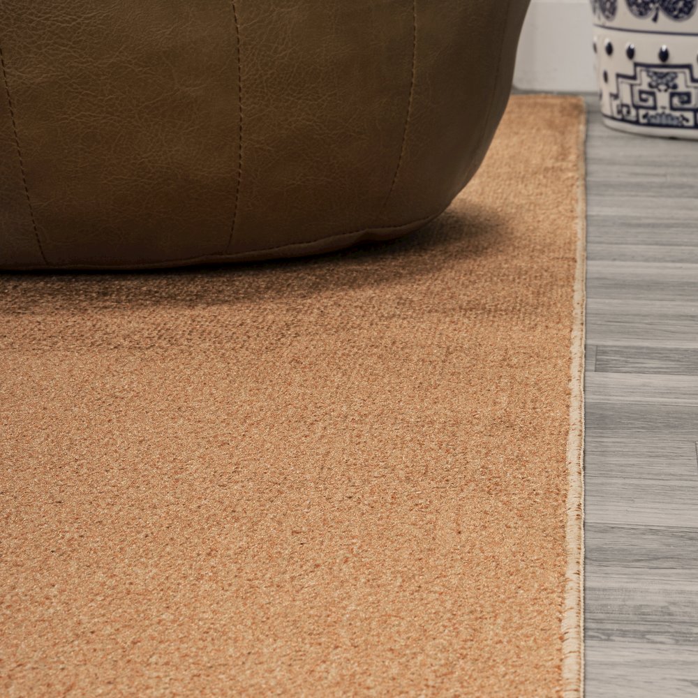 Twyla Classic Solid Low-Pile Machine-Washable Area Rug. Picture 5