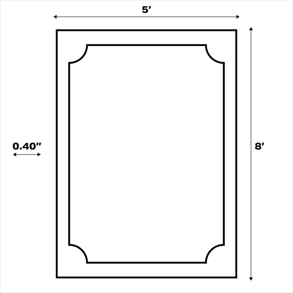 Tumbling Blocks Modern Geometric Area Rug. Picture 27