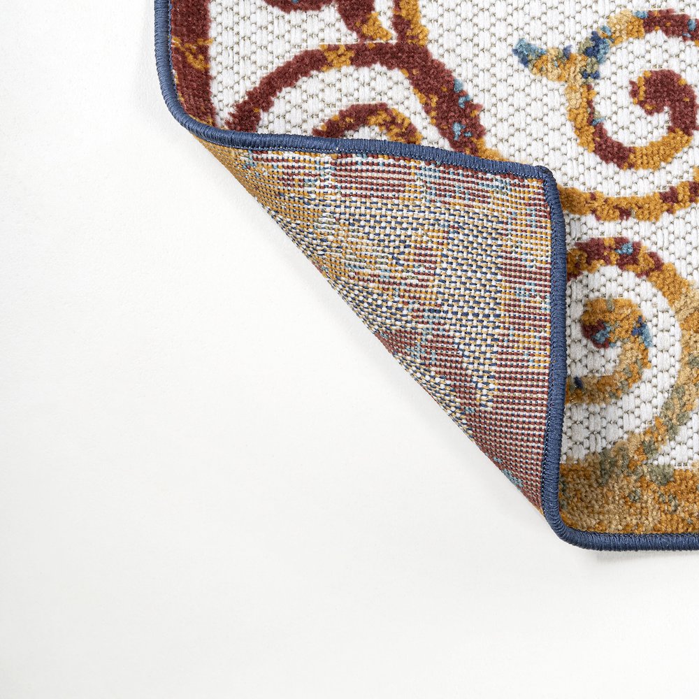 Atrani Scroll Trellis Indoor/Outdoor Area Rug. Picture 11