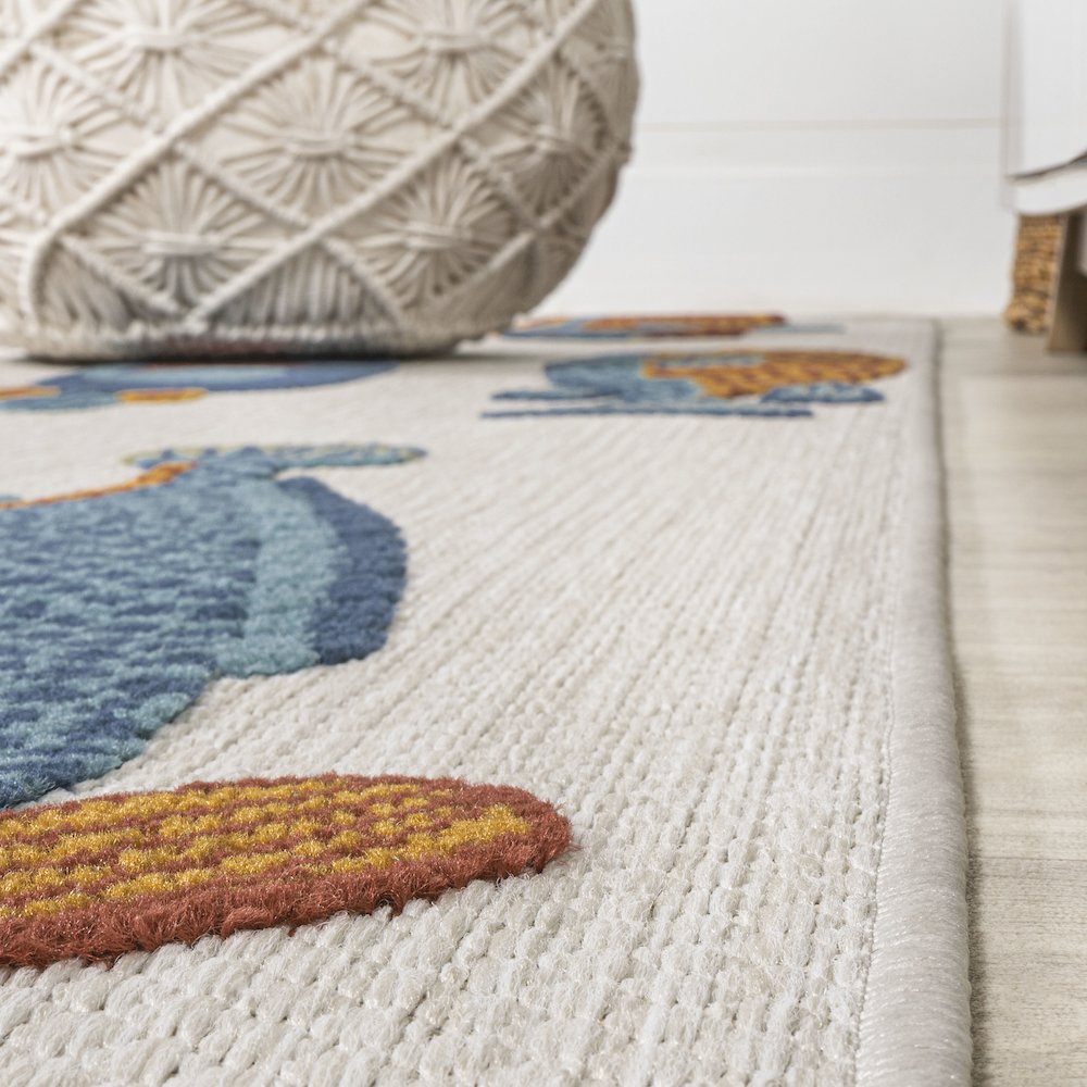 Algarve Modern Fish High-Low Indoor/Outdoor Area Rug. Picture 12