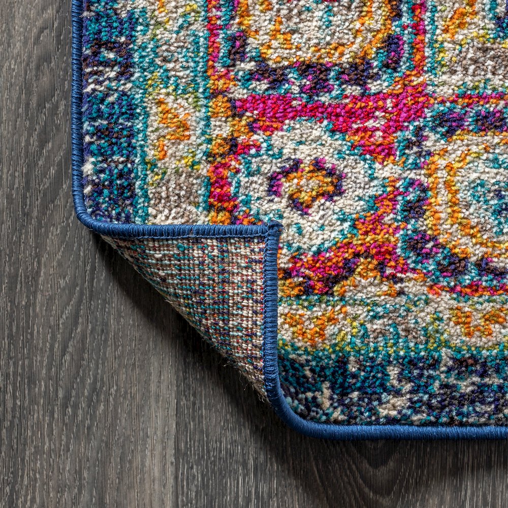 Bpl Bohemian Flair Boho Vintage Medallion Area Rug. Picture 4