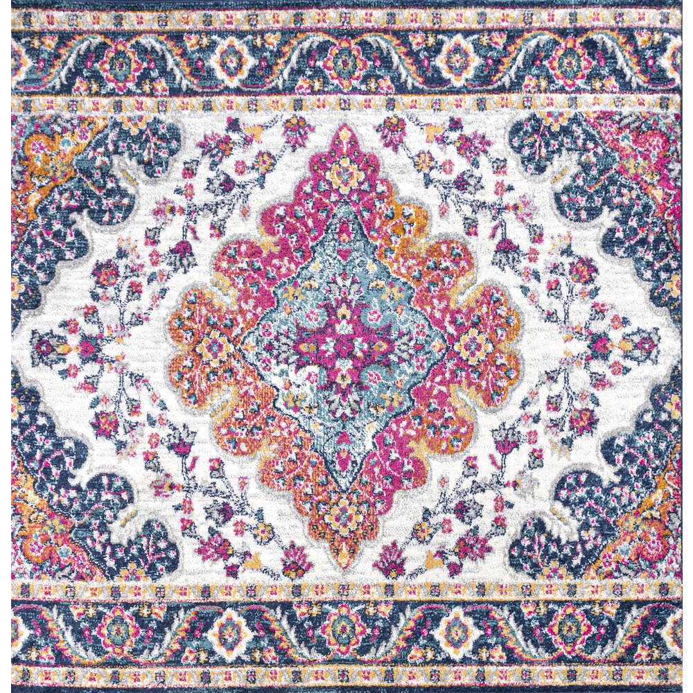 Bohemian Flair Boho Vintage Medallion Area Rug. Picture 1