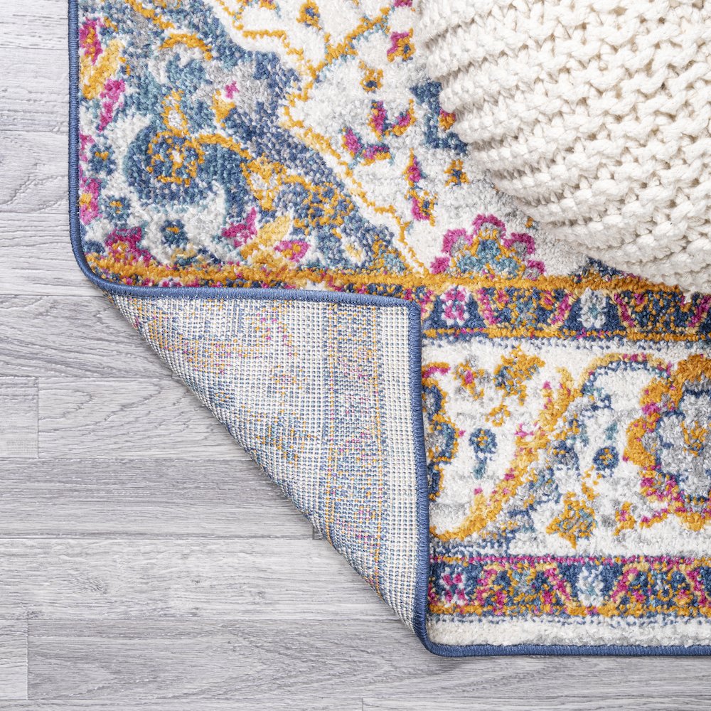 Bohemian Flair Boho Vintage Medallion Area Rug. Picture 6
