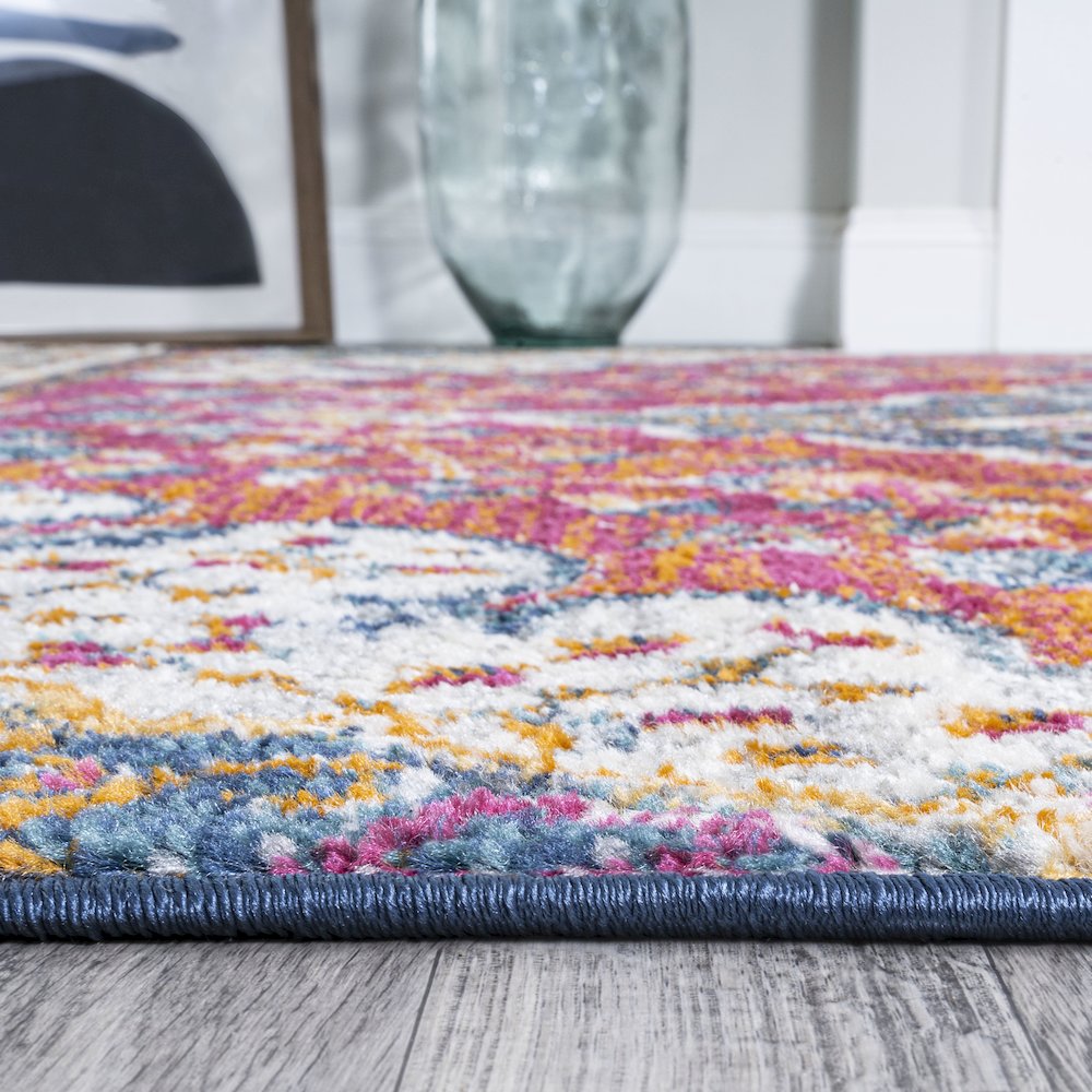 Bohemian Flair Boho Vintage Medallion Area Rug. Picture 11