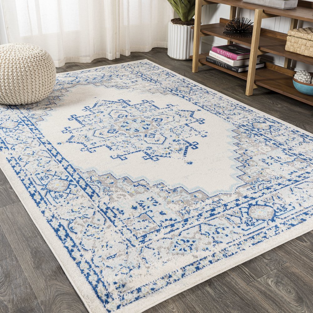 Inigo Cottage Medallion Area Rug. Picture 2