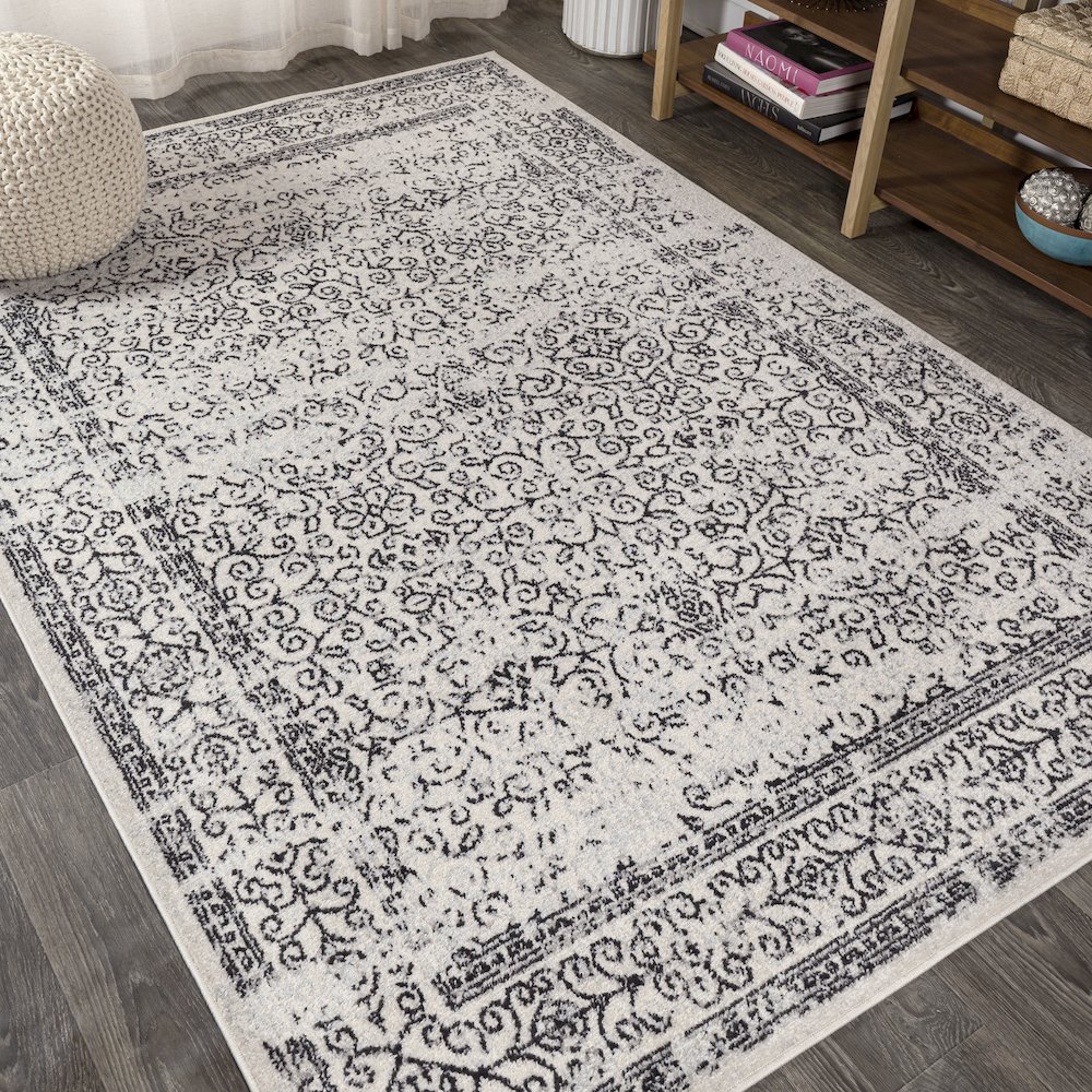 Azul Filigree Area Rug. Picture 4