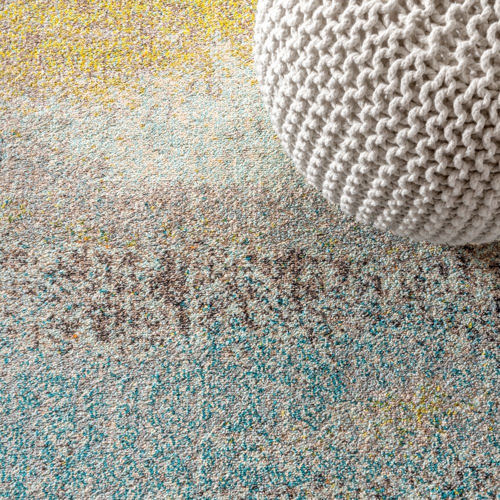 Style Contemporary Pop Modern Abstract Vintage Area Rug. Picture 6