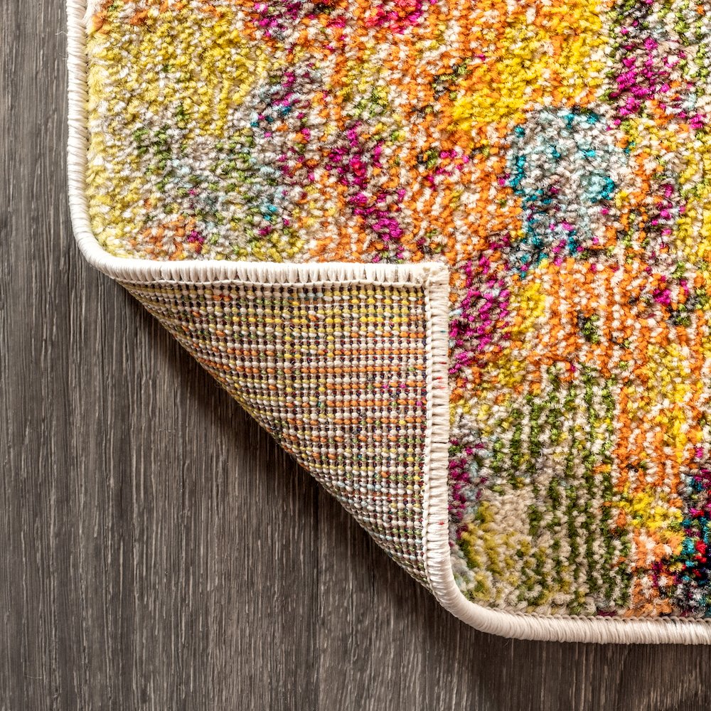 Inspired Contemporary Pop Modern Abstract Area Rug. Picture 5