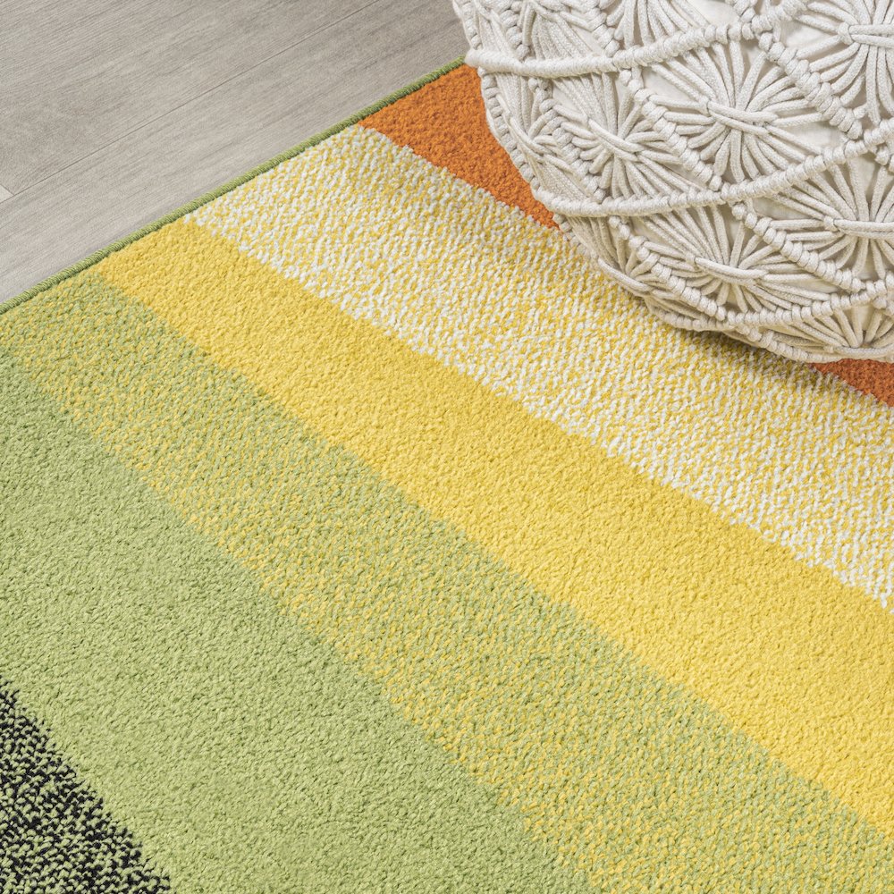 Prism Geometric Striped Area Rug. Picture 7