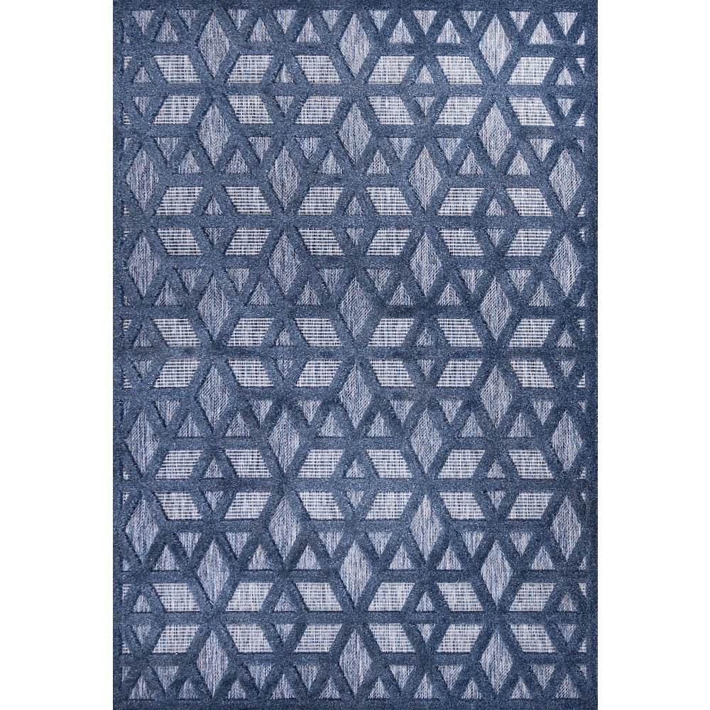 Talaia Neutral Geometric Indoor/Outdoor Area Rug. Picture 1