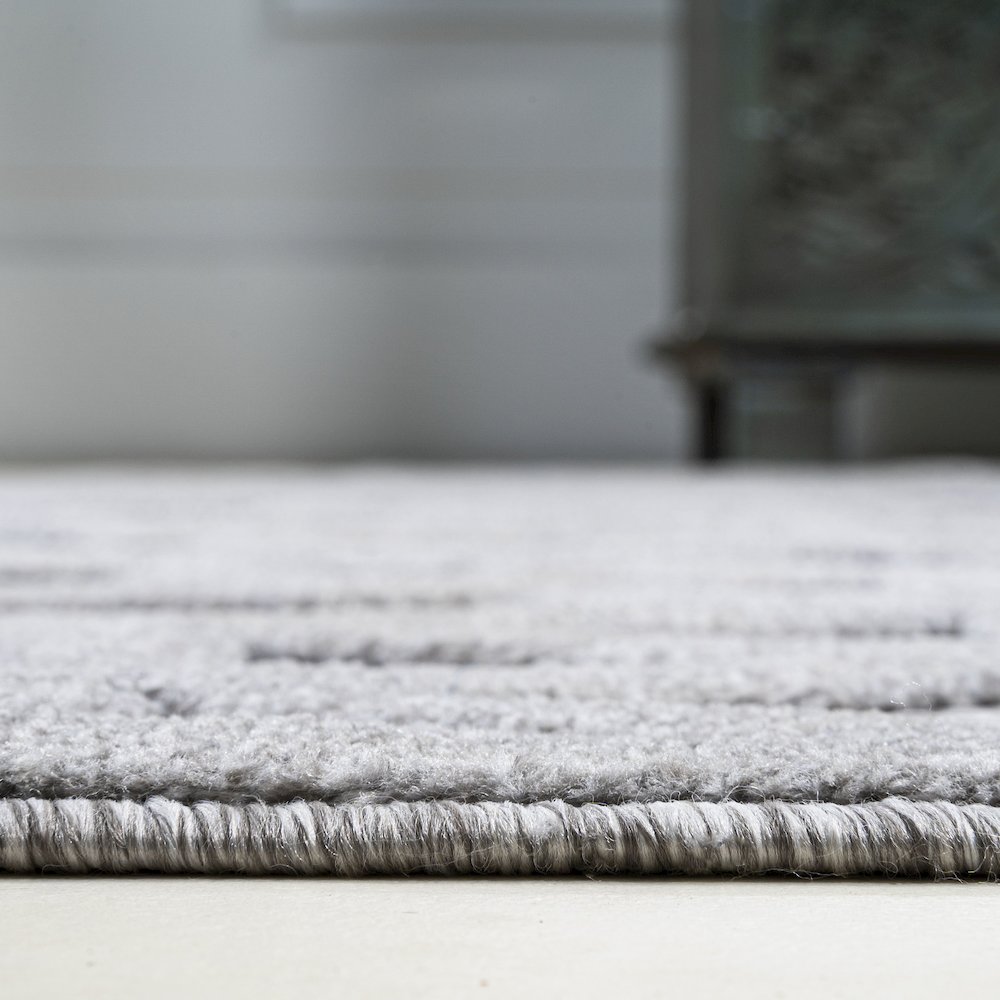 Talaia Neutral Geometric Indoor/Outdoor Area Rug. Picture 11