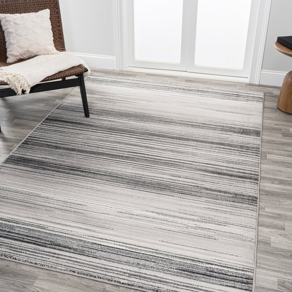 Austin Gradient Striped Area Rug. Picture 2