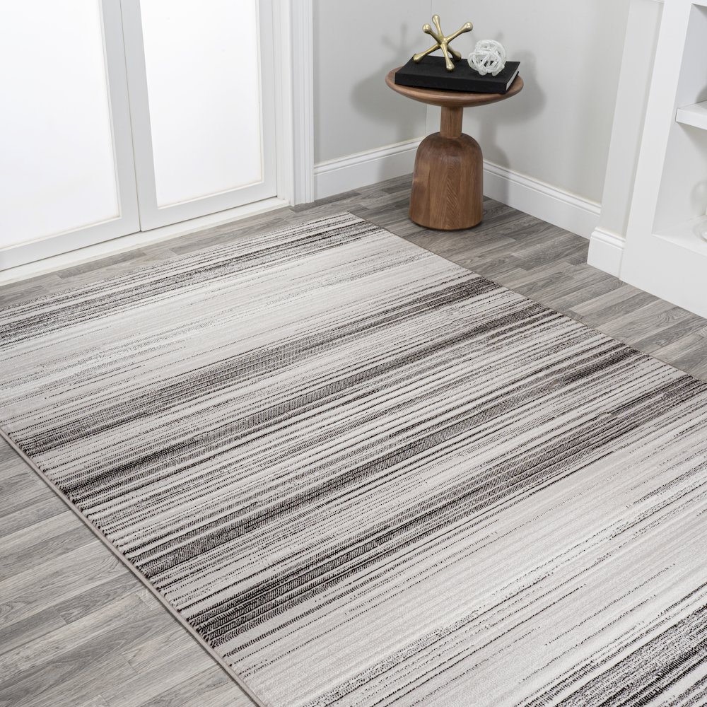 Austin Gradient Striped Area Rug. Picture 4
