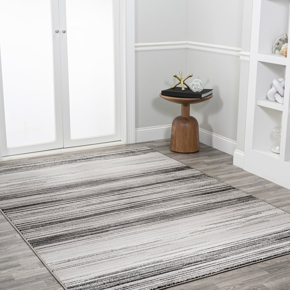 Austin Gradient Striped Area Rug. Picture 5