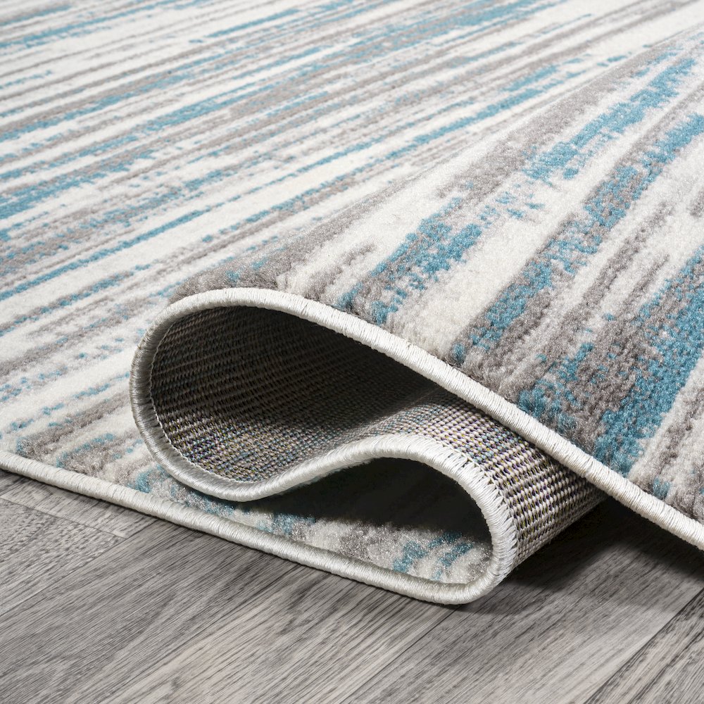 Speer Abstract Linear Stripe Area Rug. Picture 9