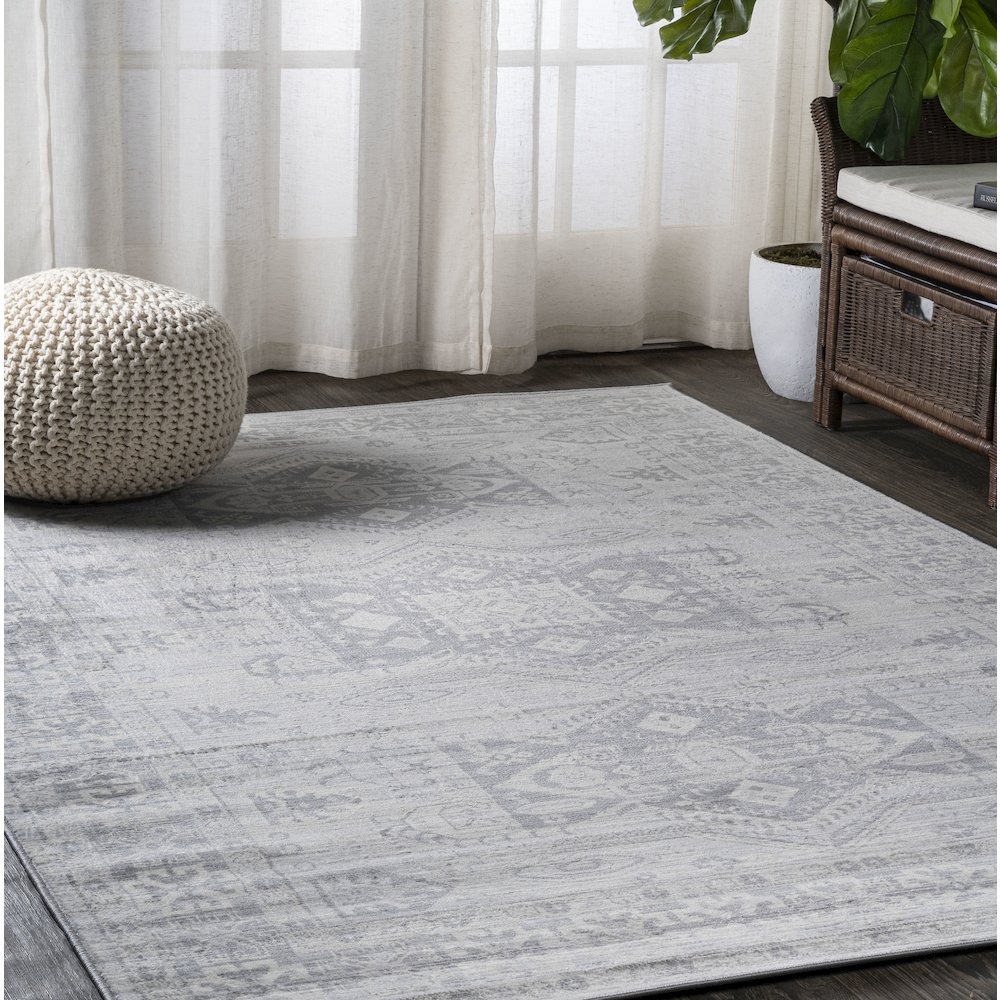 Kasbah Modern Persian Vintage Medallion Area Rug. Picture 2