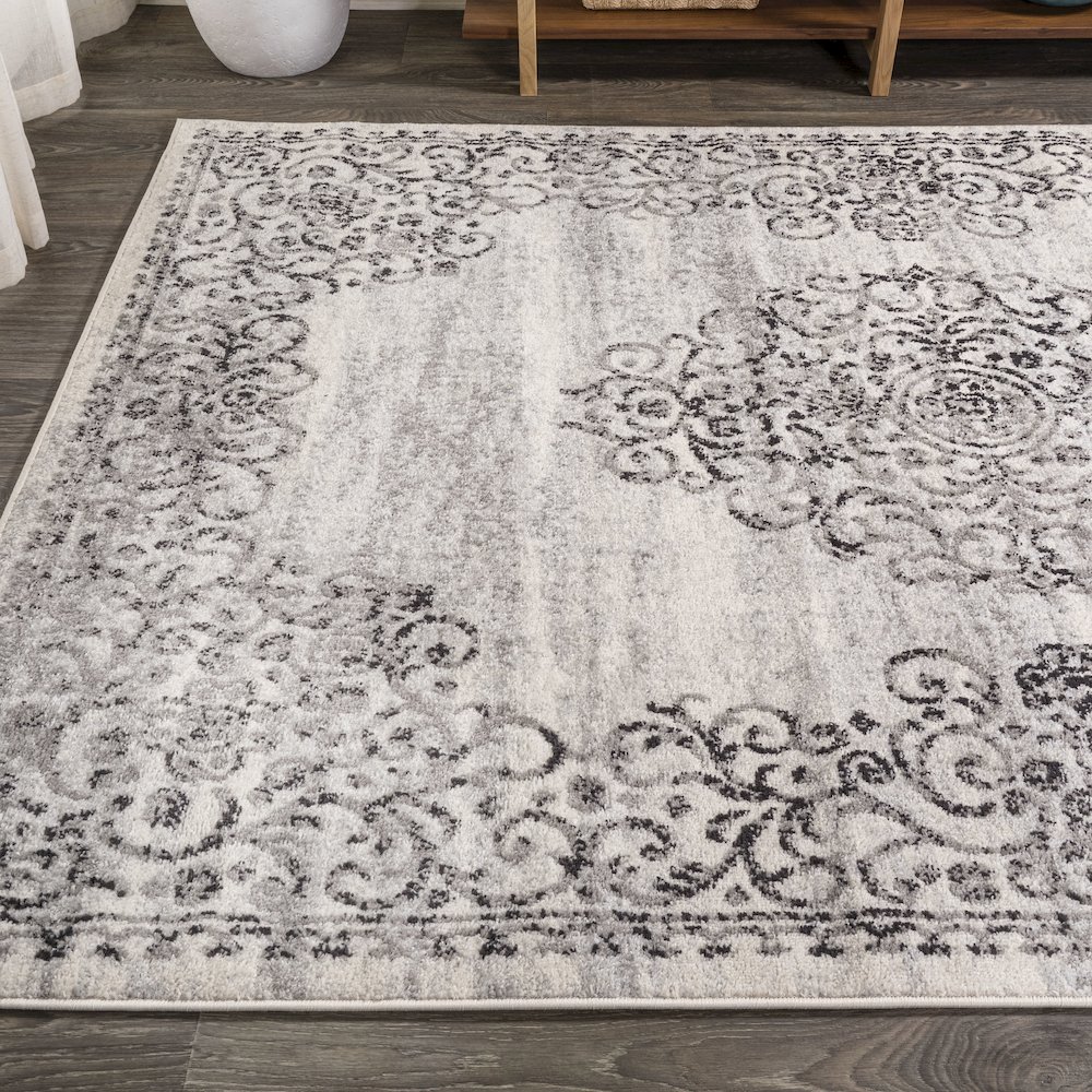 Minori Filigree Medallion Area Rug. Picture 3