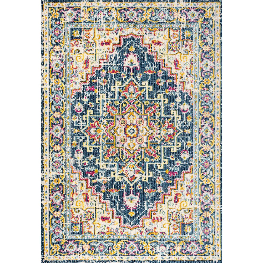 Brooklyn Geometric Medallion Area Rug. Picture 1