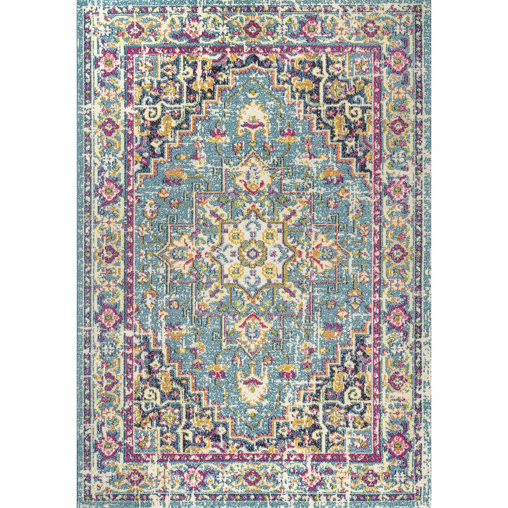 Brooklyn Geometric Medallion Area Rug. Picture 1