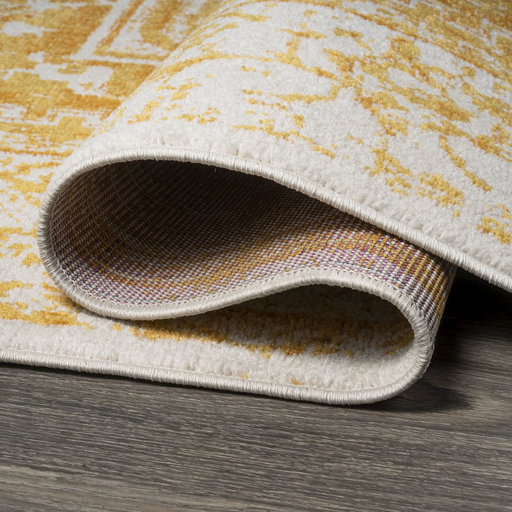 Audrey Bohemian Ornate Medallion Area Rug. Picture 10