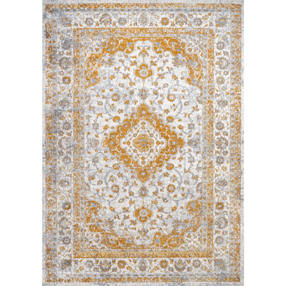 Indhira Ornate Medallion Persian Area Rug. Picture 1