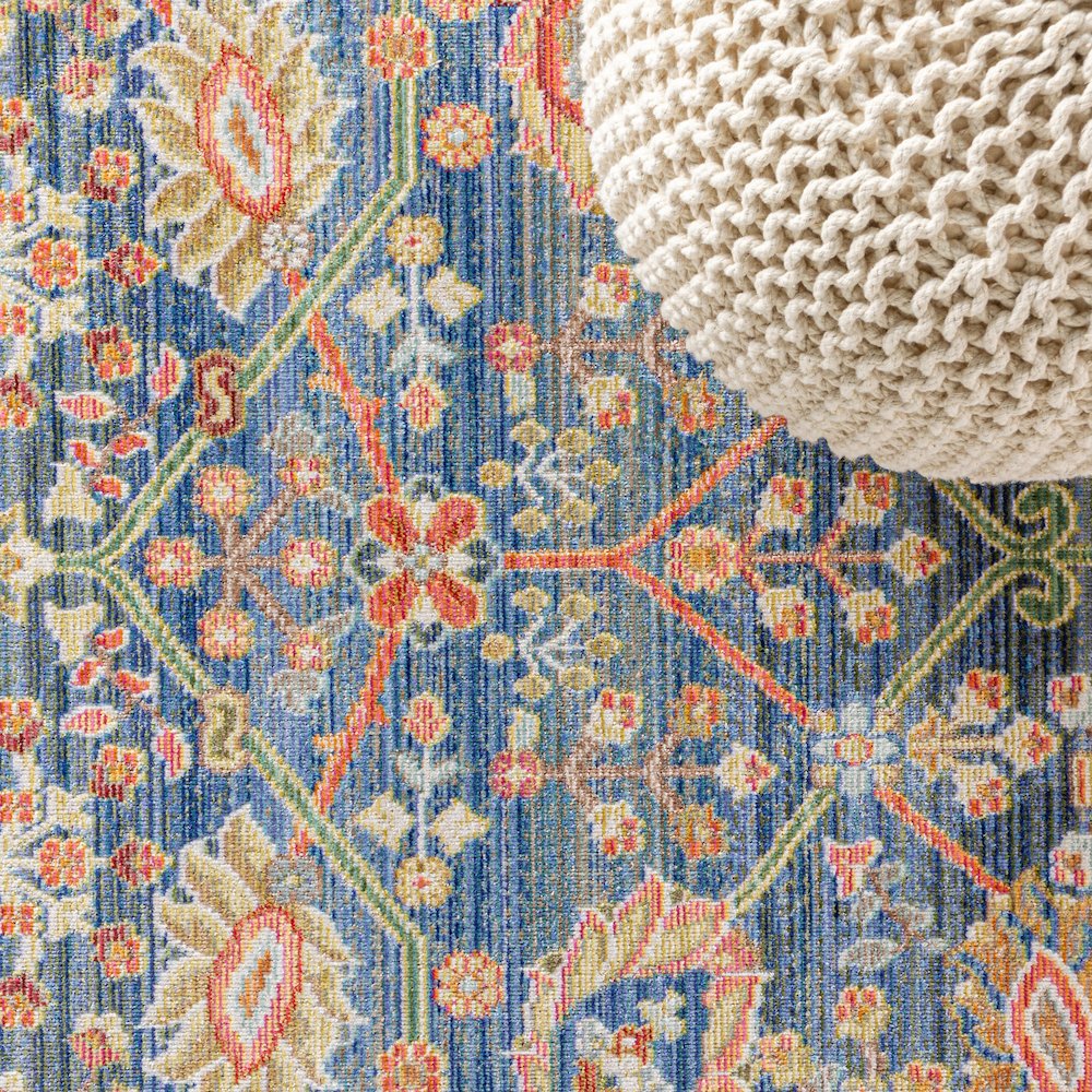 Alba Modern Faded Peshawar Area Rug. Picture 6