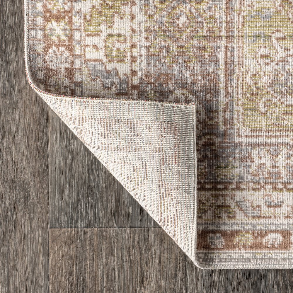 Darija Ornate Geometric Medallion Area Rug. Picture 5