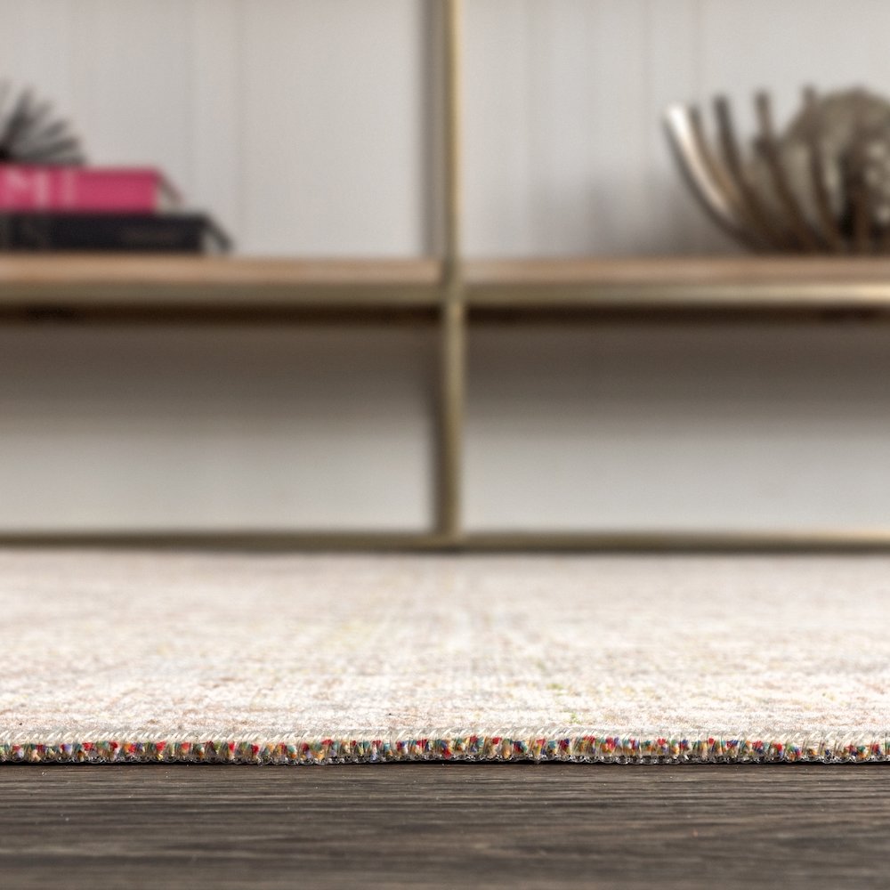 Darija Ornate Geometric Medallion Area Rug. Picture 9