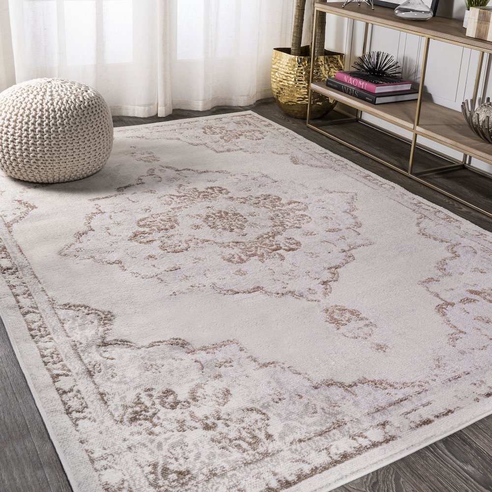 Alhambra Ornate Medallion Modern Area Rug. Picture 2