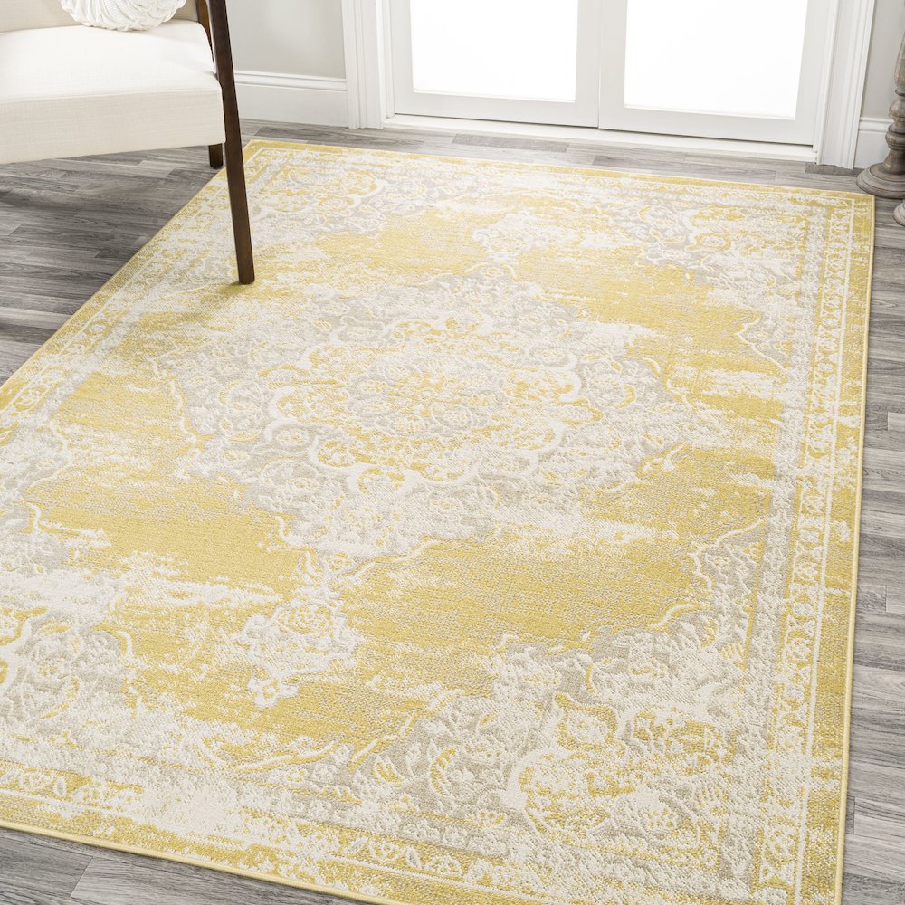 Alhambra Ornate Medallion Modern Area Rug. Picture 2