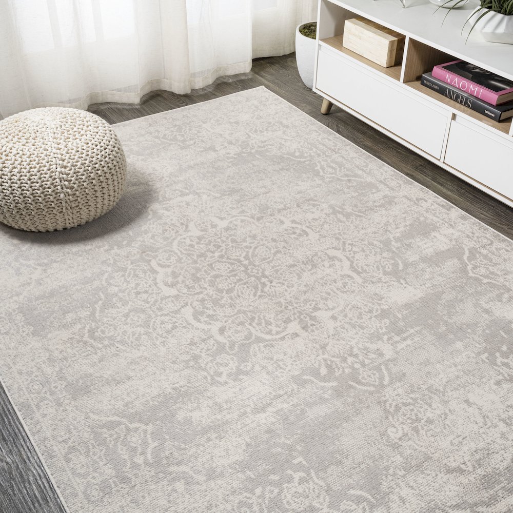 Kelly Rosalia Cottage Medallion Area Rug. Picture 4