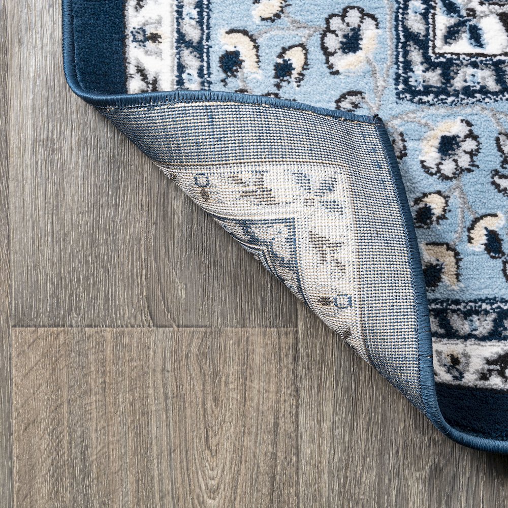 Palmette Modern Persian Floral Area Rug. Picture 5