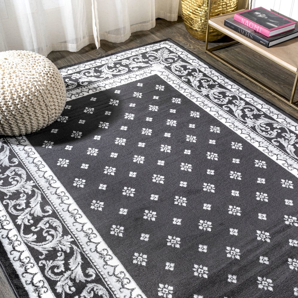 Acanthus French Border Area Rug. Picture 4