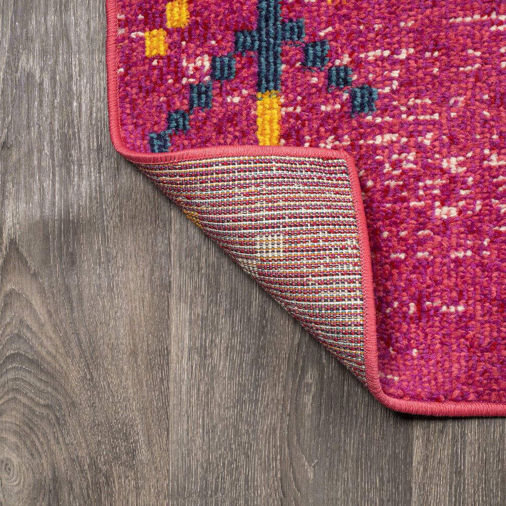 Tribal Love Geometric Area Rug. Picture 6