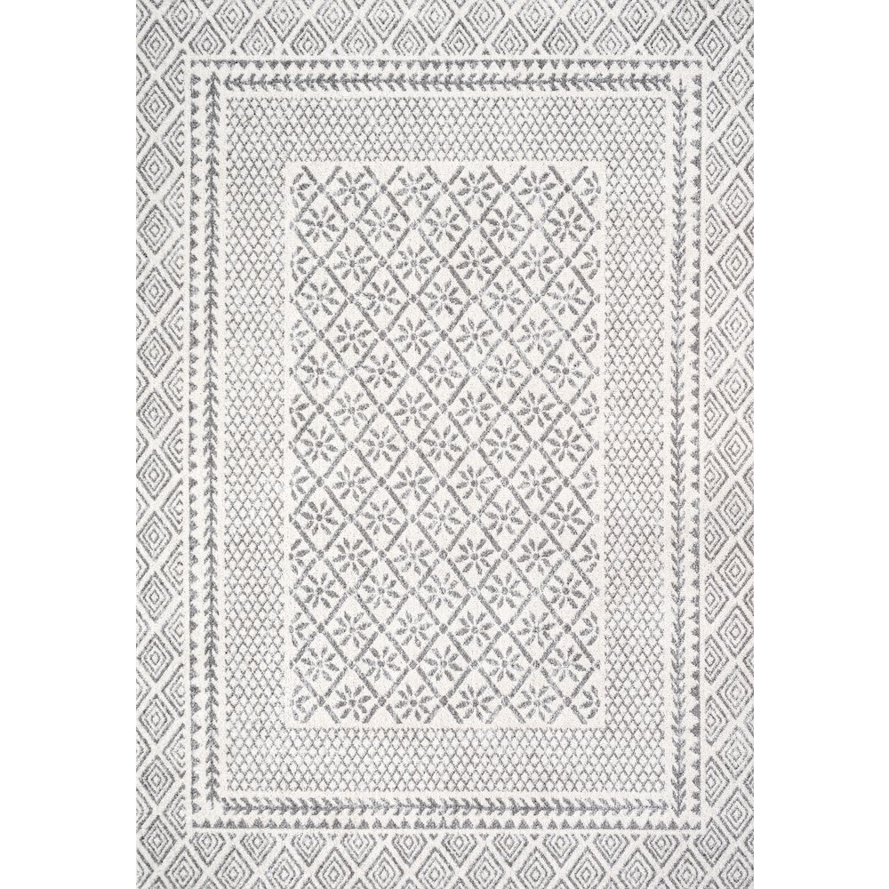 Athens Modern Geometric Boho Rug Area Rug. Picture 1