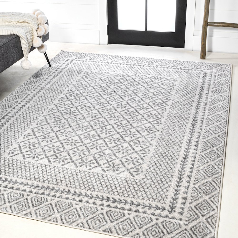 Athens Modern Geometric Boho Rug Area Rug. Picture 2
