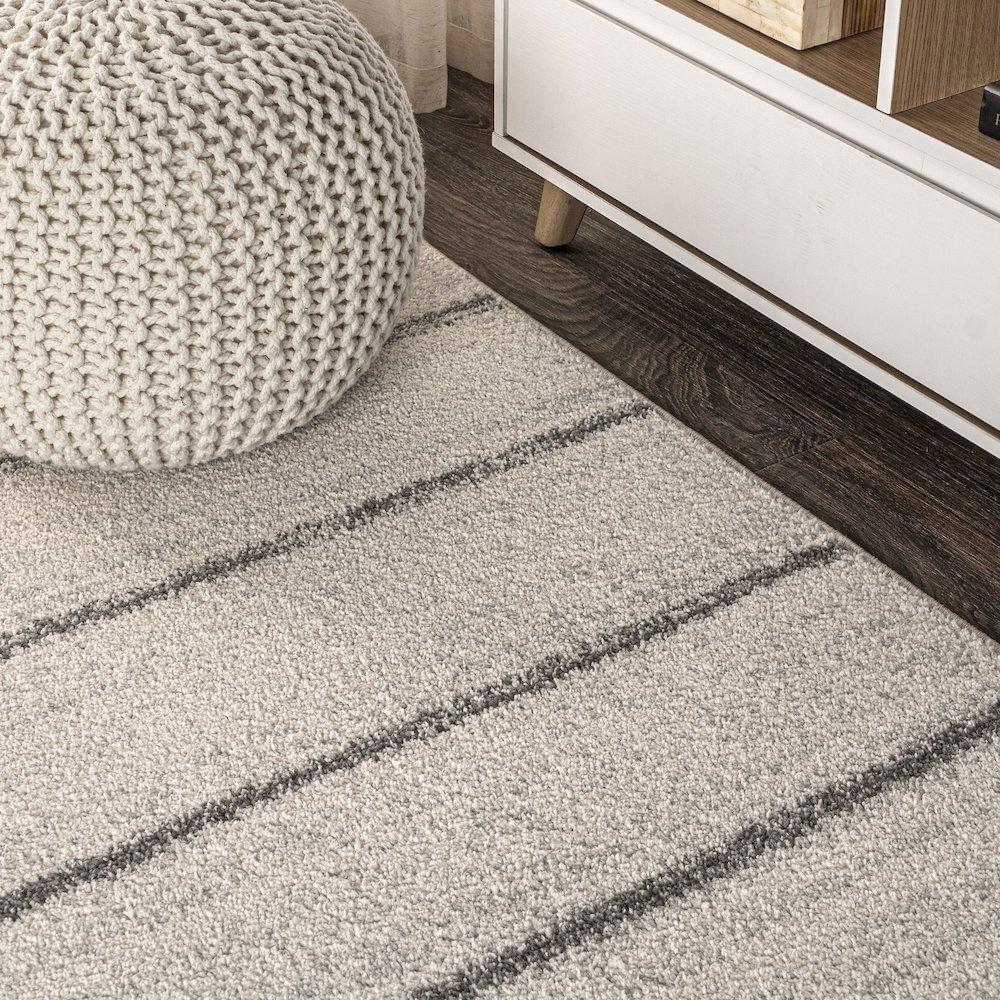 Williamsburg Minimalist Stripe Area Rug. Picture 8