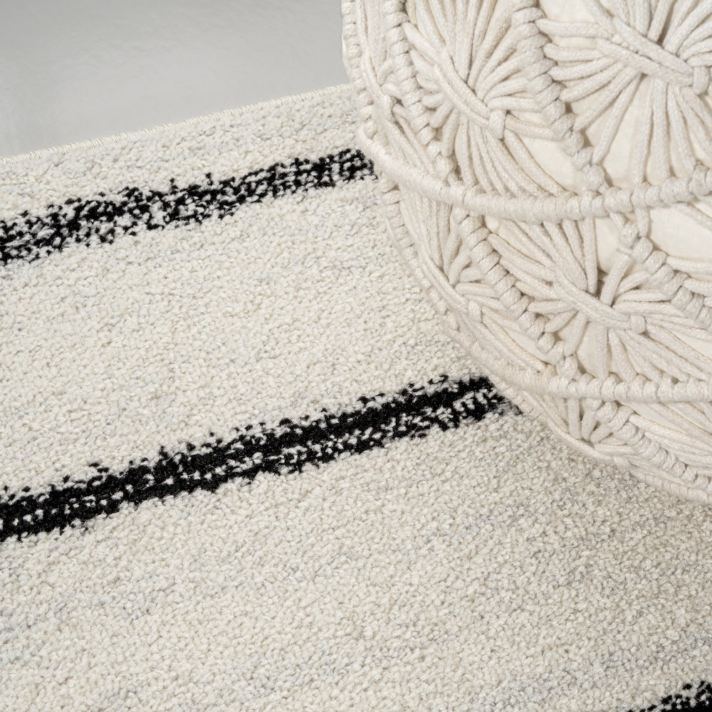 Williamsburg Minimalist Stripe Area Rug. Picture 4