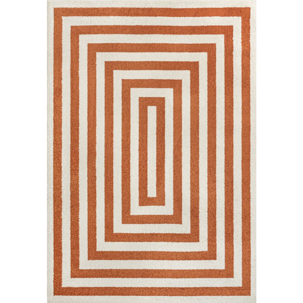 Bandol Modern Classic Mitre Stripe Area Rug. Picture 3
