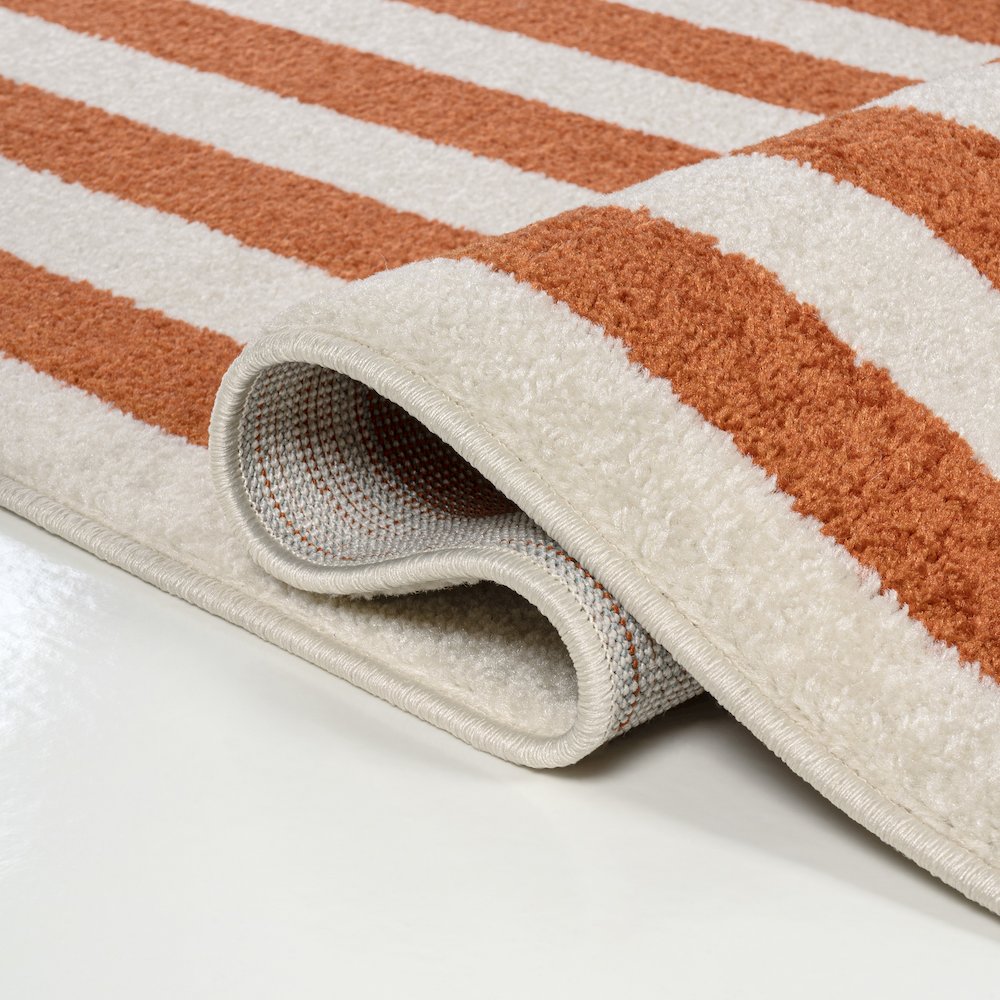 Bandol Modern Classic Mitre Stripe Area Rug. Picture 4