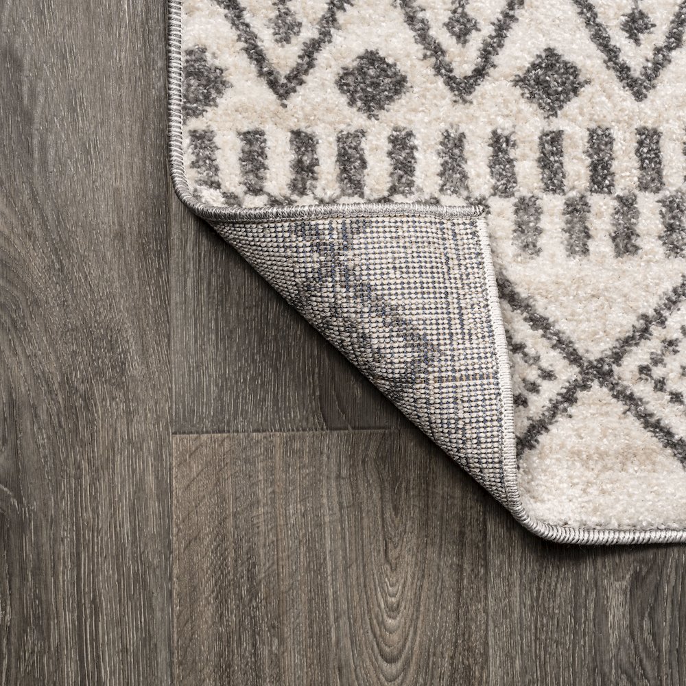 Ifrane Berber Geometric Stripe Area Rug. Picture 6