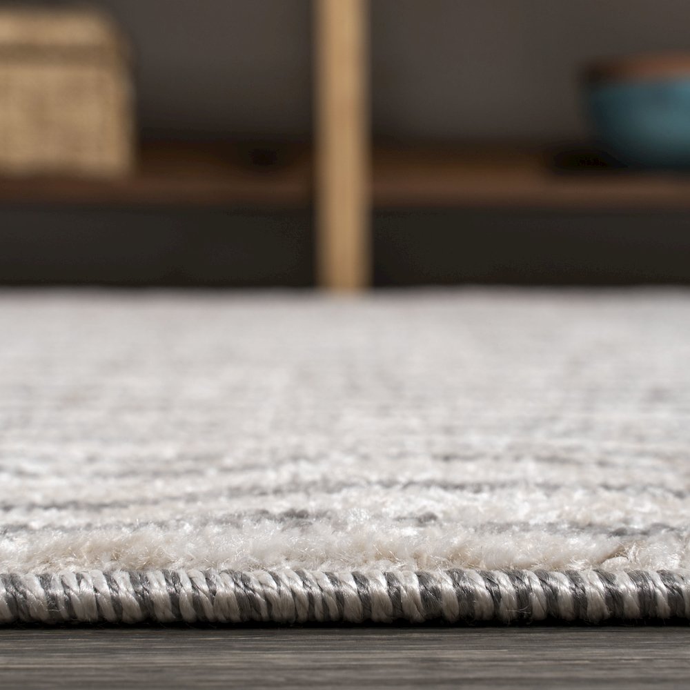 Skoura Modern Bold Stripe Area Rug. Picture 11
